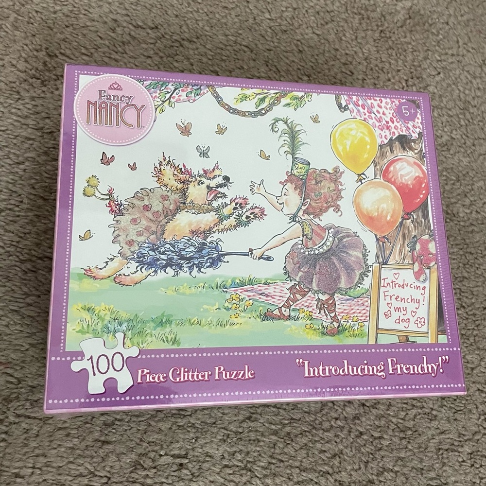 Fancy Nancy Glitter Puzzle - 100 Piece